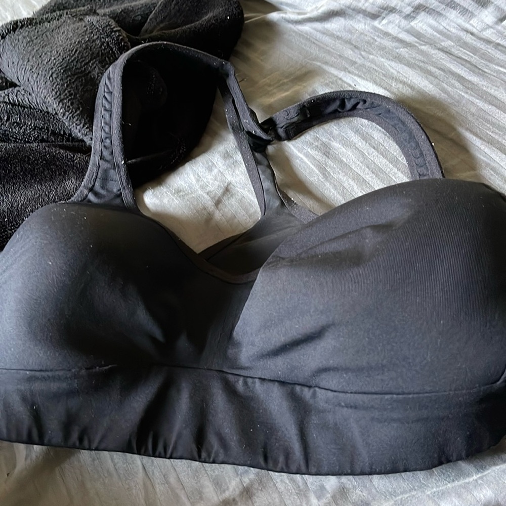 lululemon athletica Charcoal Sports Bra